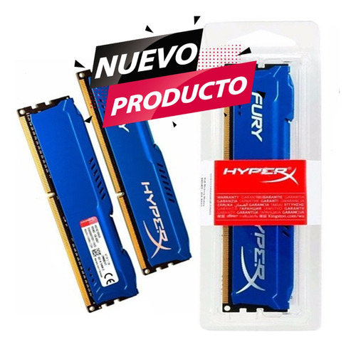 Oferta Hyper Fury Ddr3 8gb 1600mhz Nuevas