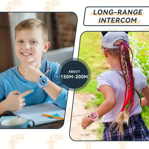 Reloj De Pulsera Para Niños C Radios Walkie Talkies, Color 2