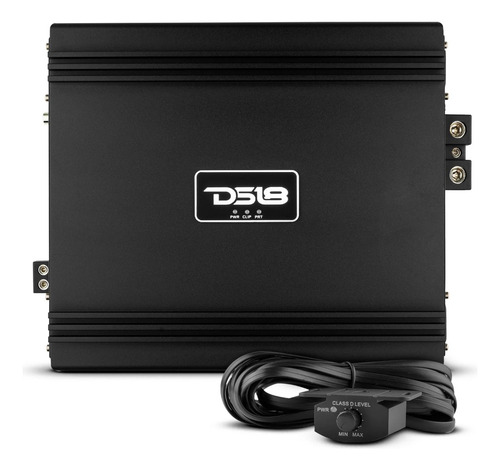 Amplificador Ds18 Gfx-5k1 1 Canal Clase D 5000w Rms A 1 Ohm Color Negro