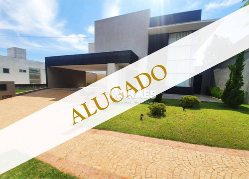 Imagem 1 de 24 de Alugado Por Moraes Locação - Casa Com 4 Dormitórios, 380 M² Por R$ 7.000/mês - Residencial Lago Sul - Bauru/sp - Ca1217
