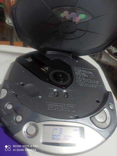 Imagen 3 de 9 de Discman Sony D-f20 Walkman Cd Music Megabass