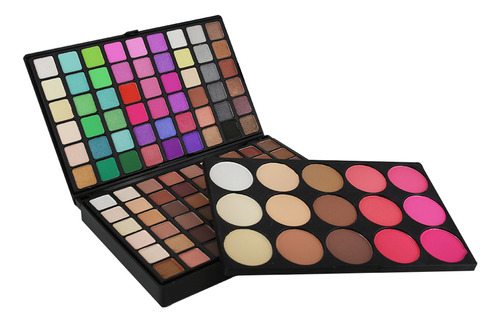 Sombra De Ojos Para Mujer, Combinación De 12 Colores, Polvo