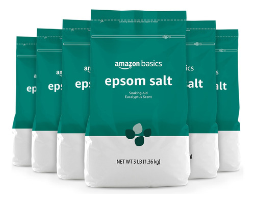 Ayuda Para Remojar Sal De Epsom Amazon Basics Con Aroma A Eu