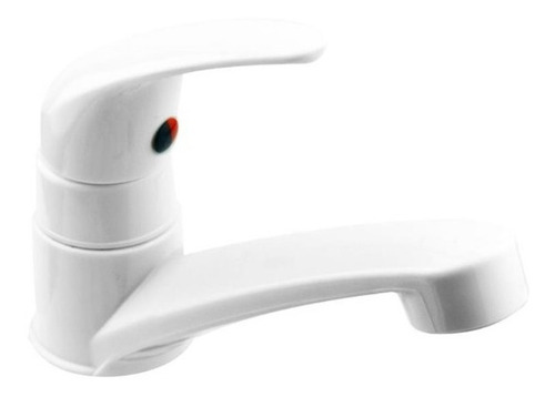 Llave Individual Para Lavabo Blanca Ye0068