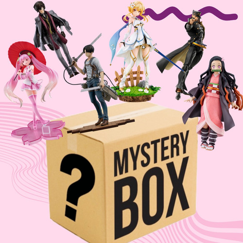 Anime Mystery Box: Caja Misteriosa Con Figuras Anime Y Más! 