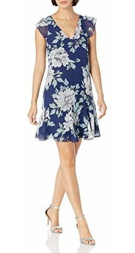 Vestido Floral Mujer Adrianna Papell