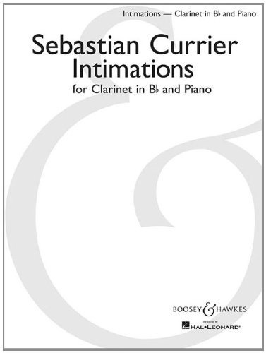 Intimations Clarinet In Bflat And Piano