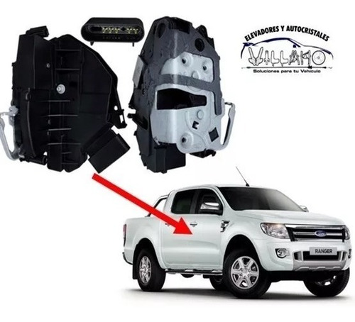 Chapa Cerradura Delantera Derecha Ford Ranger 2014 Nva Orgi