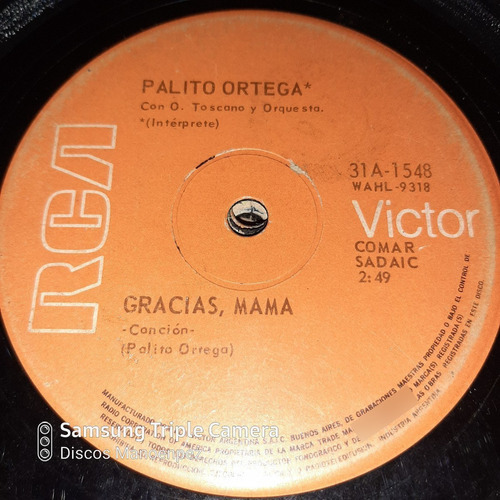 Simple Palito Ortega Rca Victor 1548 C21