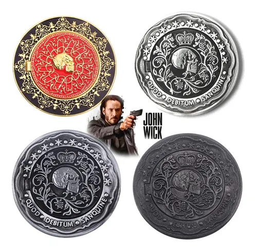 comprar Moneda Coleccion John Wick Pagaré Pacto De Sangre. Cosplay