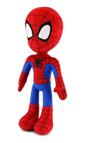 Vengador Marvel Peluche Superhéroe Spider - Man Rojo 30 Cm