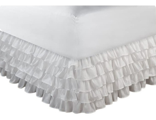 Rufle Para Cama Tamaño King Bed Skirt 