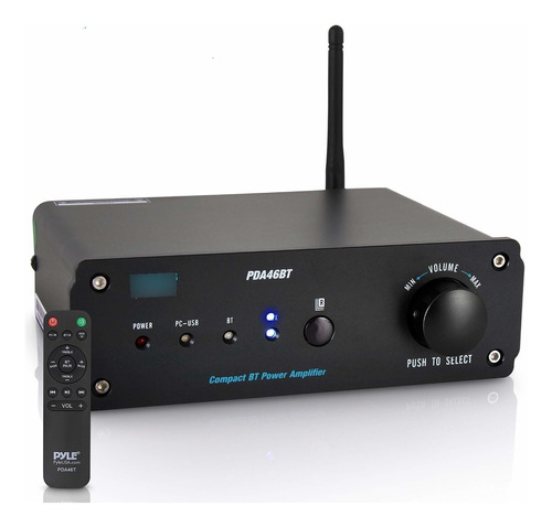 Amplificador Estereo Audio Bluetooth Ch.pro Desktop Amp