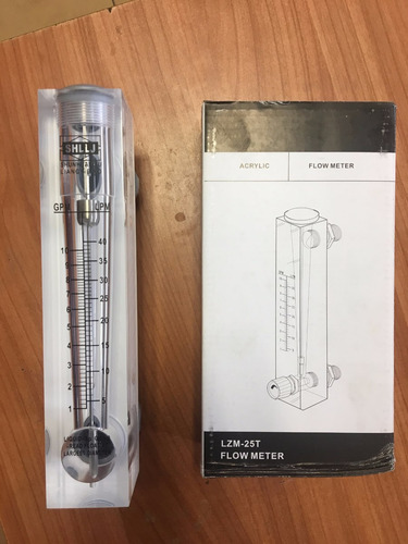 Imagen 2 de 5 de Rotámetro Ó Medidor De Flujo 10 Galones