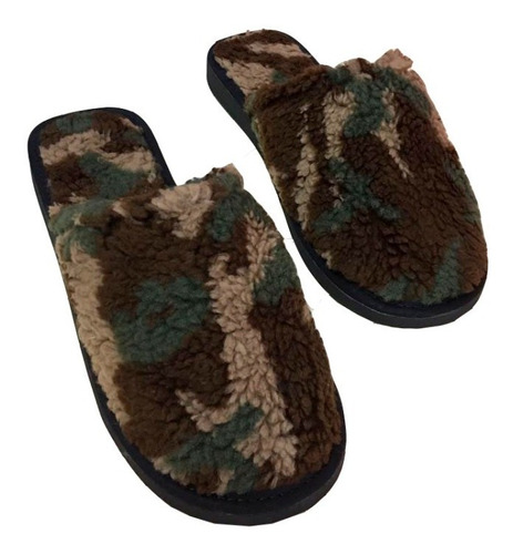 Pantuflas Chinelas Hombre Varon Invierno Abrigo Peluche 