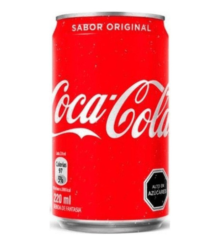 Coca Cola Original Lata 220ml (1 Unidad)