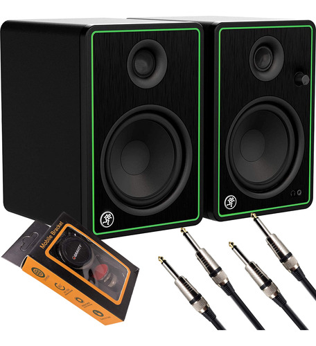 Mackie Cr Series Studio Monitor (cr5-x) With Pair Of Emb Ca.