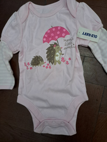 Body De Beba Nuevo Marca Old Navy Talle 3/6 Meses