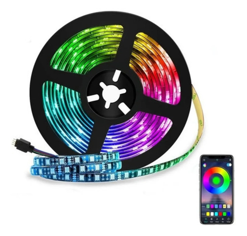 Tiktok Cinta Luces Rgb Led Colores Bluetooth Adhesiva