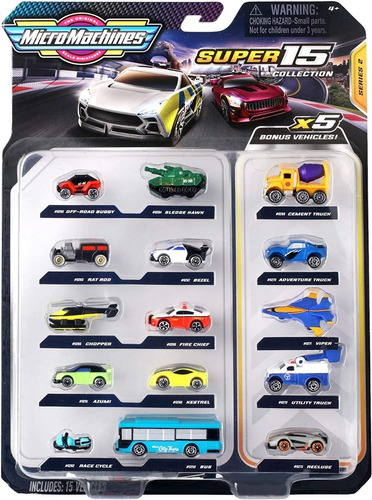 Micromachines Super 15 Collection X5 Series 2