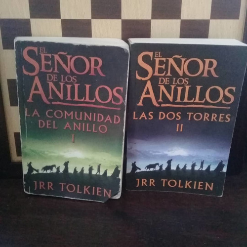 Libro-el Señor De Los Anillos Los Dos Tomos 