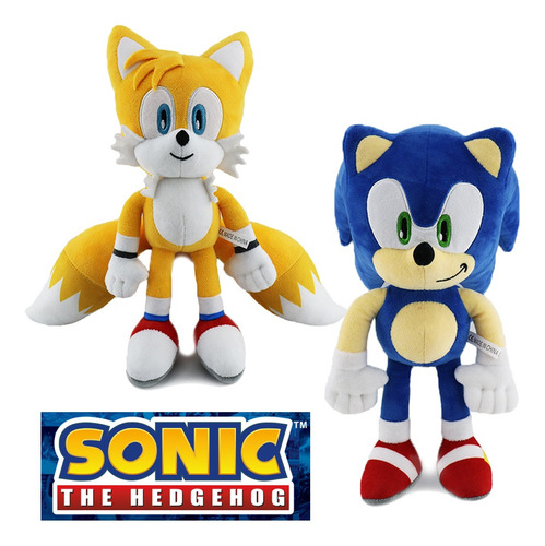 Peluche Sonic The Hedgehog De 30 Cm