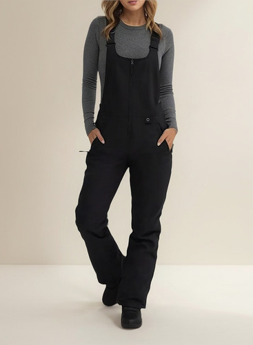 Rt Pantalones Mujer M Monos Esquí Nieve Impermeables 1