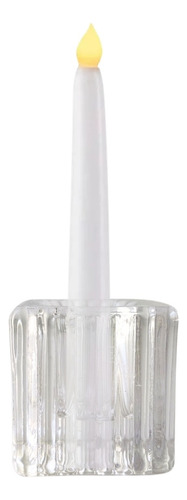 Kit 12 Castiçal Porta Velas De Vidro Quadrado Atacado