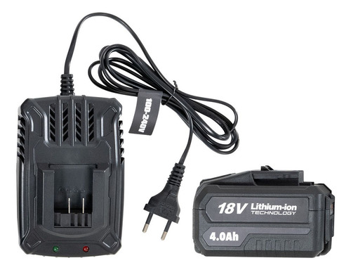 Kit Bateria Litio 4.0ah 18v + Carregador 2a 18v Ws1102 Wesco