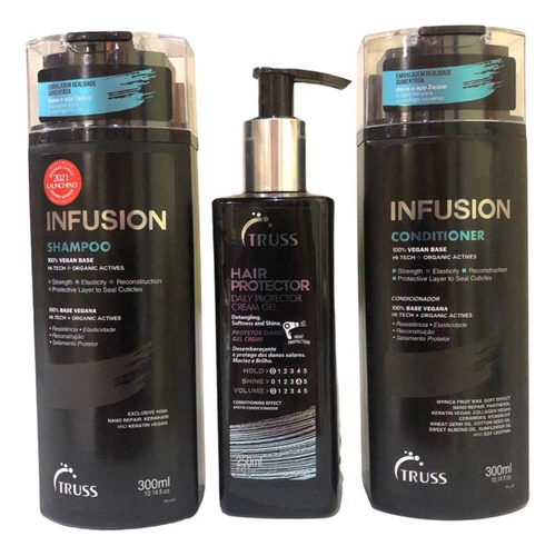 Truss Infusion Shampoo Condicio 300ml +hair Protector 250ml