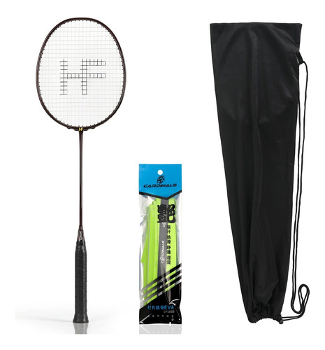 Raqueta Badminton Fibra Carbono Ultraligera Elasticidad
