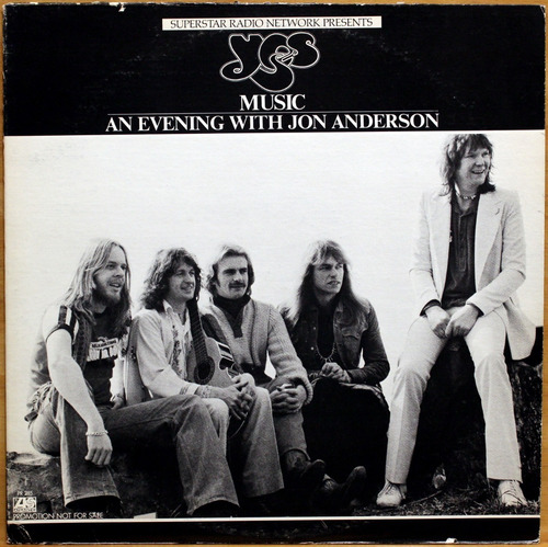 Lp Yes - Music / An Evening With Jon Anderson ( Promo/ Raro) (Usado)