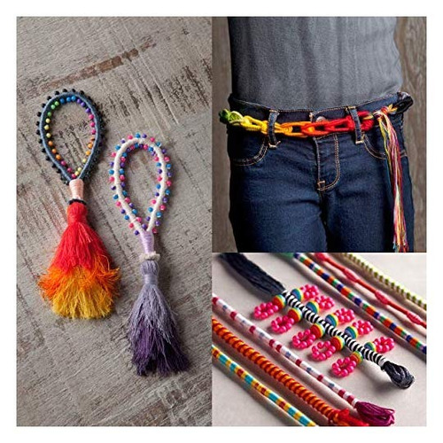 Loopdedoo Spinning Loom Kit Friendship Bracelet Maker