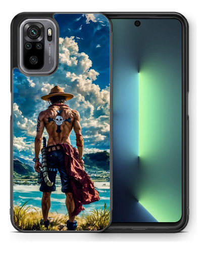 Funda Xiaomi Redmi Mi Portgas D. Ace Arte One Piece Luffy