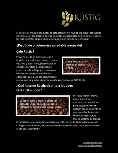 500 Gramos Café Gourmet En Grano Tostado Tipo Francés