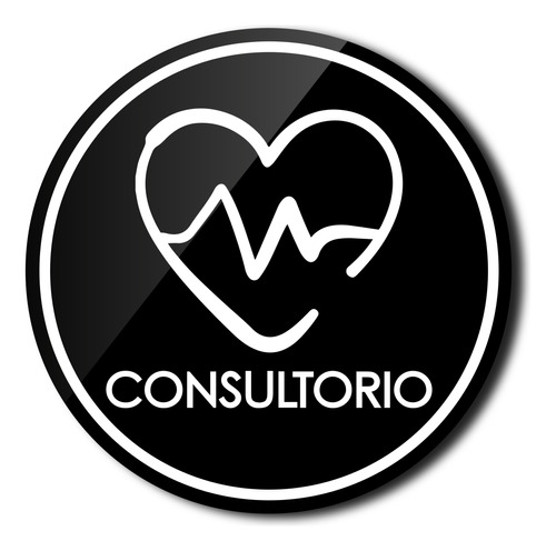 Letrero De Acrílico 3mm Señal Consultorio Cardiología 4