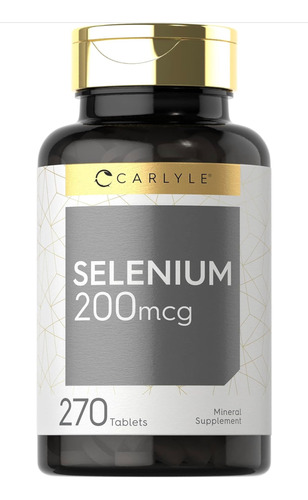 Selenio  Premium 200 Mcg / 270 Tabletas Americano.