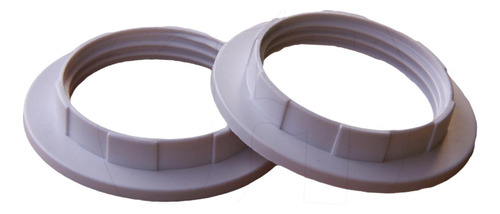2pcs Lâmpada Tonalidade Anéis De Lâmpada De Branco