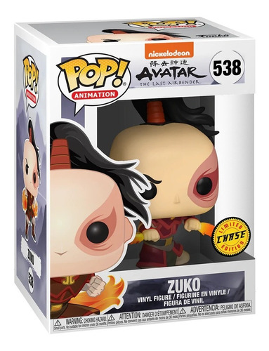 Funko Pop! Avatar - Zuko #538 Chase Firebending
