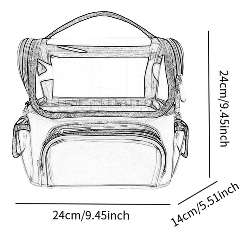 Bolsa De Viaje Para Cosméticos, Bolsa Para Brochas De