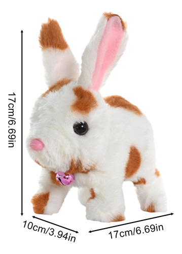 Conejo Relleno De Conejo Juguetes De Conejito Realistas 6 Pu