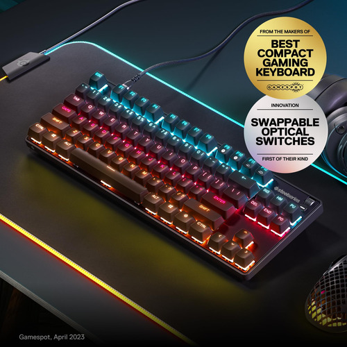 Miniteclado Steelseries Apex 9 Tkl Hotswap Optical Rgb