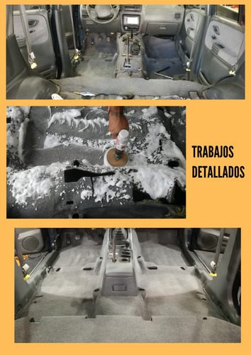 Imagen 3 de 5 de Limpieza De Tapizado De Autos.inundados.pulidos.