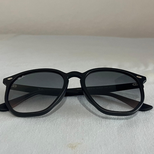 Anteojo Ray-ban Hexagonal Rb4306 Negro Gris Degrade Hexagonal Gris Oscuro Negro Negro
