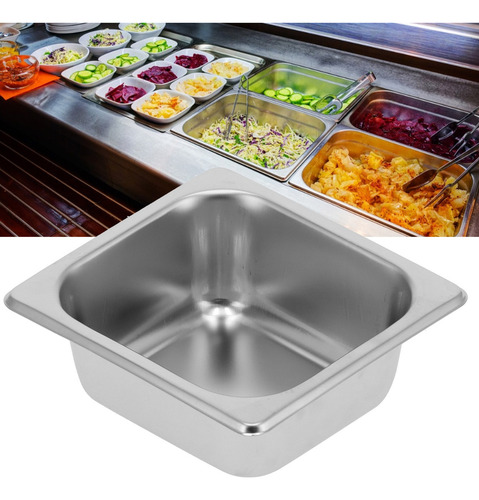 Tf Cuenco De Acero Inoxidable Para Comida, Lavabo Para