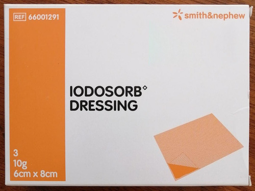 Iodosorb Dressing 6 X 8 / 10 Gr