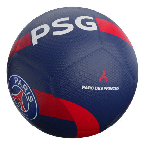 Pelota Futbol Flag Psg Marino Rojo Ras