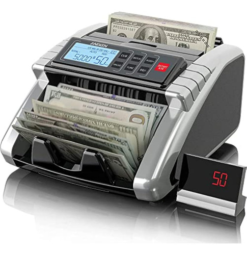 Aneken Money Counter Machine With Value Count,