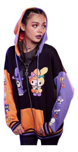 Sanrio Hello Kitty Sudadera Con Capucha Hot Topic Halloween 