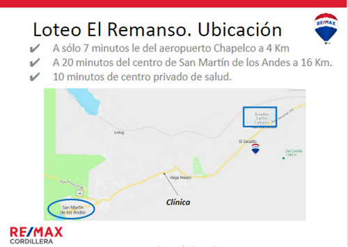 Re/max Vende Lote Rb40 En El Remanso Financiado.